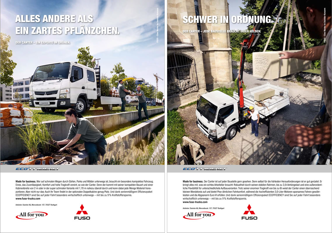 Fotoproduktion & Location Scouting - Challenge Fuso Canter 08
