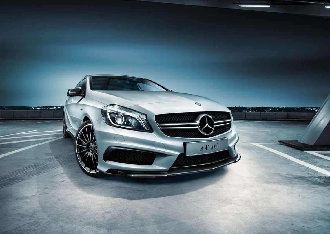 Fotoproduktion & Location Scouting - He&Me - DreamCars Kalender S 9 A45 AMG